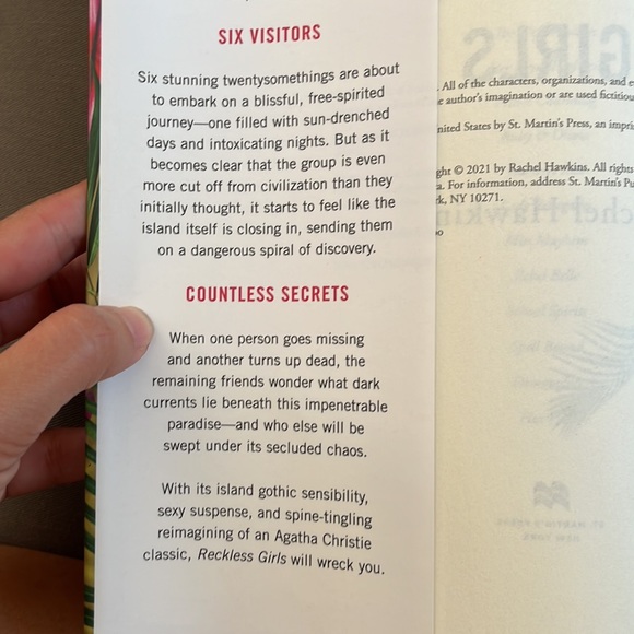 BOTM Reckless girls Book - Picture 3 of 7